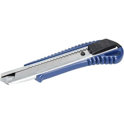 Cutter Bleu Ferrestock 18 mm - Outil de coupe de précision - Publicité Cutter Bleu Ferrestock 18 mm - Outil de coupe de précision - Publicité