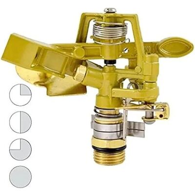 Ferrestock Irrigatore d'Acqua Giallo M1/2" - Water Sprinkler Ferrestock Irrigatore d'Acqua Giallo M1/2" - Water Sprinkler