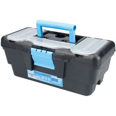 Cassetta degli Attrezzi Ferrestock 13" Blu con Manico - Toolbox Cassetta degli Attrezzi Ferrestock 13" Blu con Manico - Toolbox
