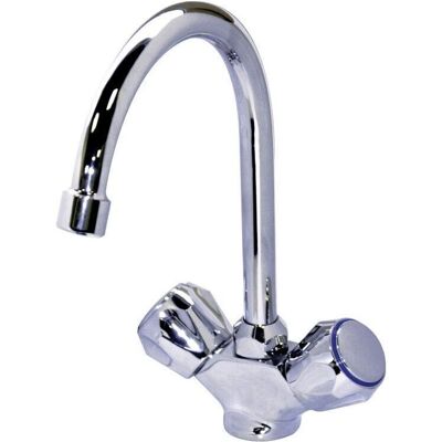 SALONESRL Brixo - Miscelatore monocomando in ottone - Manopola rotonda SALONESRL Brixo - Miscelatore monocomando in ottone - Manopola rotonda
