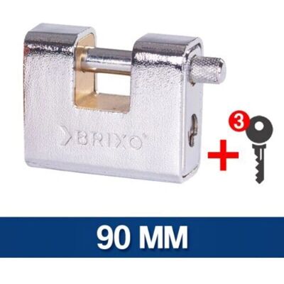 BRIXO - 21917V - 90 mm - UL 050 - Lucchetto BRIXO - 21917V - 90 mm - UL 050 - Lucchetto