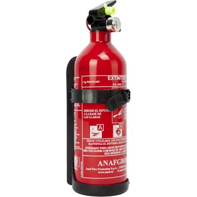 BigBuy Extintor de Coche CS6 Manómetro Rojo - Extintor BigBuy Extintor de Coche CS6 Manómetro Rojo - Extintor
