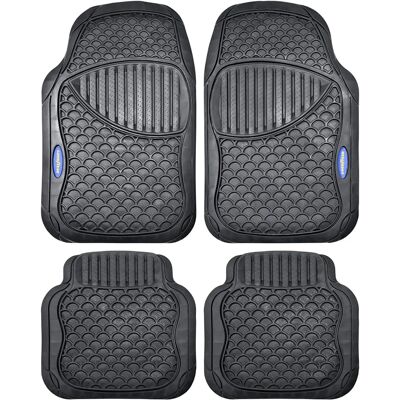 Ensemble de Tapis de Voiture Universel Goodyear GOD9020 - 4 pièces - Publicité Ensemble de Tapis de Voiture Universel Goodyear GOD9020 - 4 pièces - Publicité