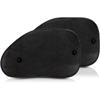 BC Corona Autostoekzonwering - 3-laags zwart polyester 65x38cm - Autostoekzonwering BC Corona Autostoekzonwering - 3-laags zwart polyester 65x38cm - Autostoekzonwering