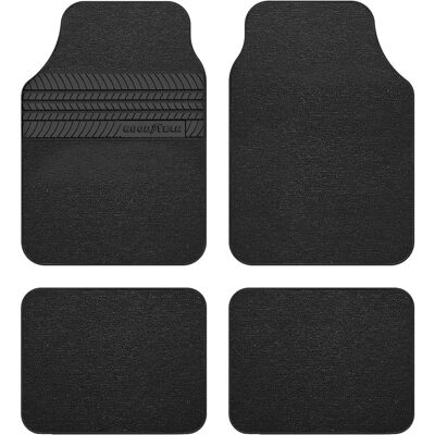 Ensemble de Tapis de Voiture Goodyear GOD9018 Universel - 4 pièces Ensemble de Tapis de Voiture Goodyear GOD9018 Universel - 4 pièces