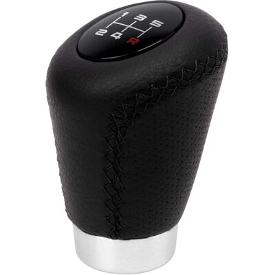 Pomo palanca de cambios POM30171 Cuero Negro - Pomo de cambio Pomo palanca de cambios POM30171 Cuero Negro - Pomo de cambio