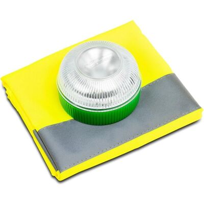 Motorkit Gilet LED - Trousse de premiers secours Motorkit Gilet LED - Trousse de premiers secours