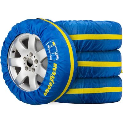 4 darabos kerékpótkészlet Goodyear GOD6000 - Kék - Kerékpárok védelmére 4 darabos kerékpótkészlet Goodyear GOD6000 - Kék - Kerékpárok védelmére