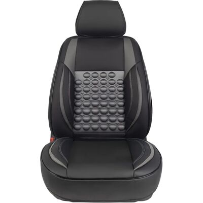 Funda de Asiento de Coche BigBuy ORG80125 - Universal, Poliéster, Compatible con Airbag Funda de Asiento de Coche BigBuy ORG80125 - Universal, Poliéster, Compatible con Airbag