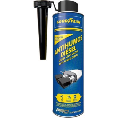 Goodyear Anti-Fumée Diesel - Additif pour Carburant - Publicité Goodyear Anti-Fumée Diesel - Additif pour Carburant - Publicité