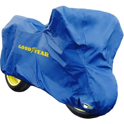 Goodyear GOD7022 Blue Motorcycle Cover - Weather-resistant Goodyear GOD7022 Blue Motorcycle Cover - Weather-resistant
