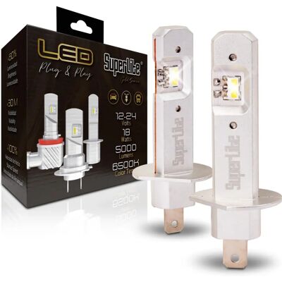 Kit de conversion LED H1 Superlite Gold 18W - Publicité Kit de conversion LED H1 Superlite Gold 18W - Publicité