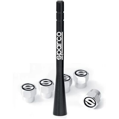 Antenne voiture Sparco CS6 Noire - 5 pcs Antenne voiture Sparco CS6 Noire - 5 pcs