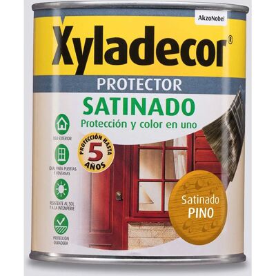 Protector de madera satinado Pino 750 ml - Xyladecor - Protección exterior UV Protector de madera satinado Pino 750 ml - Xyladecor - Protección exterior UV