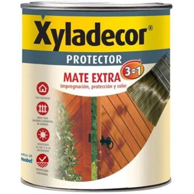 Xyladecor Protector Preparacion Madera 2,5 L Incoloro Interior/Exterior Mate - Protector de Madera Xyladecor Protector Preparacion Madera 2,5 L Incoloro Interior/Exterior Mate - Protector de Madera