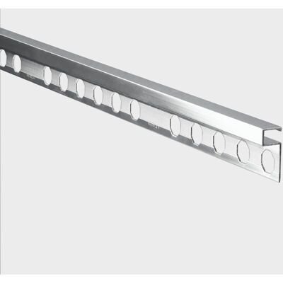 Perfil de aluminio EMAC Novolistel 3 - Efecto espejo - 2500mm Perfil de aluminio EMAC Novolistel 3 - Efecto espejo - 2500mm