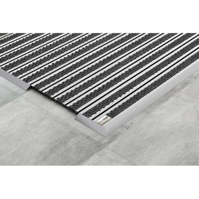 Felpudo técnico Novomat de aluminio - 90.5x120cm - Gris - Uso comercial Felpudo técnico Novomat de aluminio - 90.5x120cm - Gris - Uso comercial