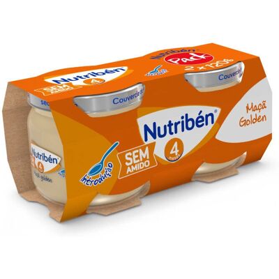 Comida para bebê Nutribén Maçã Dourada - A partir de 4 meses Comida para bebê Nutribén Maçã Dourada - A partir de 4 meses