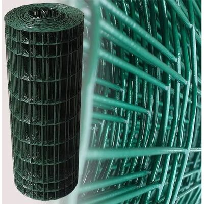 Orework Malla metálica plastificada - 100 cm - 25 m - Malla de jardín Orework Malla metálica plastificada - 100 cm - 25 m - Malla de jardín