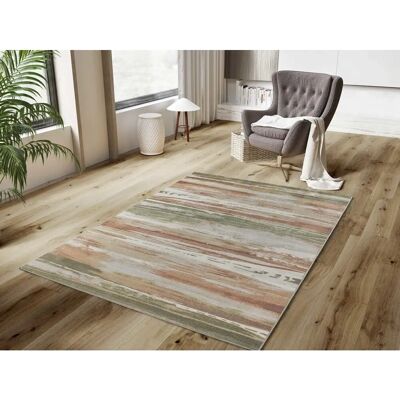 Alfombra Geométrica Multicolor Atticgo - 135x195 cm Alfombra Geométrica Multicolor Atticgo - 135x195 cm