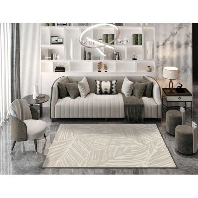 Tapis rectangulaire blanc atticgo - Moderne, hypoallergénique, 10mm pile - Publicité Tapis rectangulaire blanc atticgo - Moderne, hypoallergénique, 10mm pile - Publicité