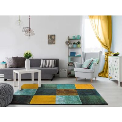 ATTICGO Modèle 16187 Tapis Géométrique Multicolore - Publicité ATTICGO Modèle 16187 Tapis Géométrique Multicolore - Publicité