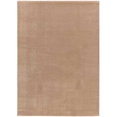 Alfombra rectangular beige 200 x 290 cm loft - atticgo Alfombra rectangular beige 200 x 290 cm loft - atticgo