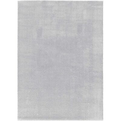 Alfombra Rectangular Plateada Atticgo - Lavable, Suave, Compatible con calefacción Alfombra Rectangular Plateada Atticgo - Lavable, Suave, Compatible con calefacción