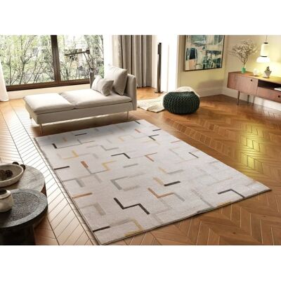 Alfombra Geométrica Multicolor Atticgo - 120x170 cm Alfombra Geométrica Multicolor Atticgo - 120x170 cm