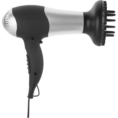 Sèche-cheveux Tristar HD-2322 - 2000 W, Noir, Diffuseur Sèche-cheveux Tristar HD-2322 - 2000 W, Noir, Diffuseur
