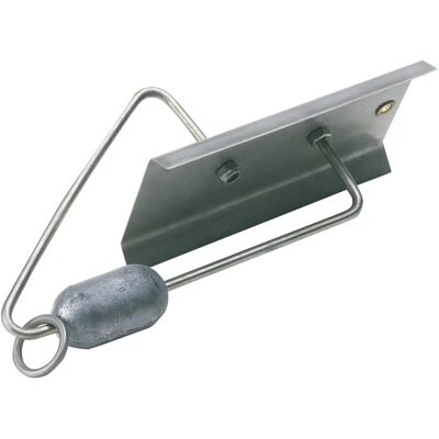 Evia 62x39 mm Gray Planer Board - Fishing Gear Evia 62x39 mm Gray Planer Board - Fishing Gear