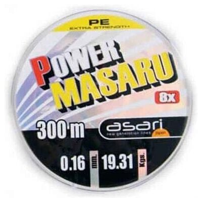Asari Power Masaru Braided Line 300 M Dark Green - Fishing Line Asari Power Masaru Braided Line 300 M Dark Green - Fishing Line