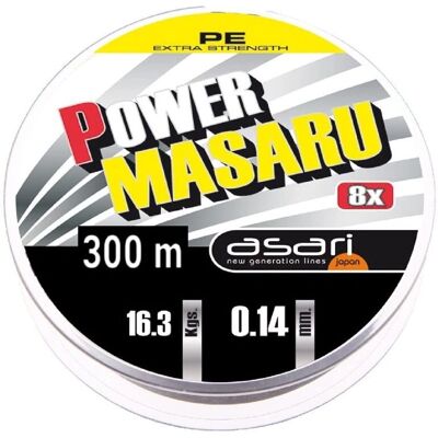 Fil de Pêche Tressé Asari Power Masaru - Ligne de Pêche - Publicité Fil de Pêche Tressé Asari Power Masaru - Ligne de Pêche - Publicité