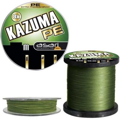 Asari Kazuma 8X Braided Line - Fishing Line Asari Kazuma 8X Braided Line - Fishing Line