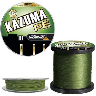 Filo Intrecciato Kazuma 8x Asari - Linea da pesca Filo Intrecciato Kazuma 8x Asari - Linea da pesca