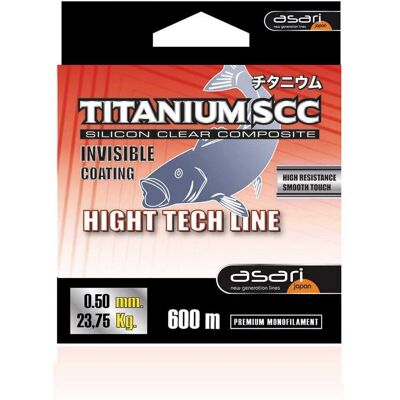 Asari Scc 600 M Rosso - Filo da pesca Asari Scc 600 M Rosso - Filo da pesca