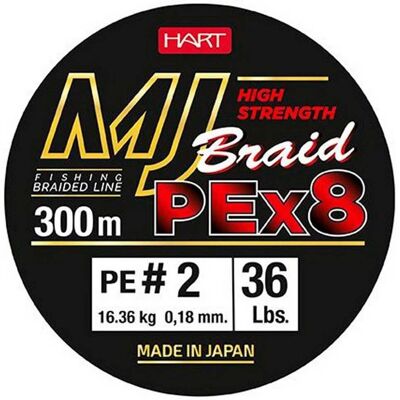 Hart MJ 300 M Braided Line - Fishing Equipment Hart MJ 300 M Braided Line - Fishing Equipment