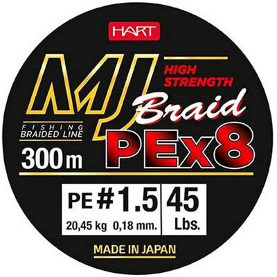 Hart Mj 300 M Filo Intrecciato - Pesca Hart Mj 300 M Filo Intrecciato - Pesca