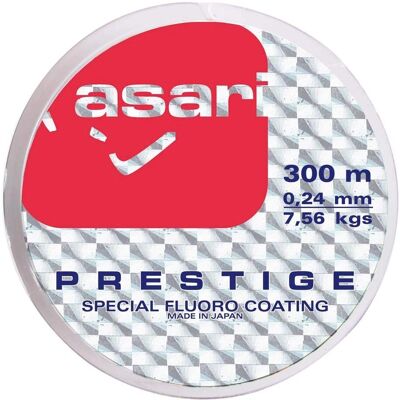 Asari Prestige 300 M Linea - Trasparente - Corda da Pesca Asari Prestige 300 M Linea - Trasparente - Corda da Pesca