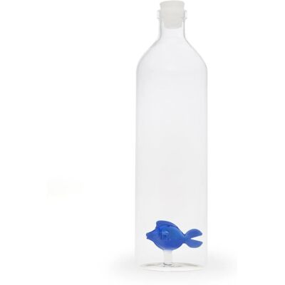 Balvi Atlantis Blå Fisk 1.2L Flaske - Dekorativt Glass Balvi Atlantis Blå Fisk 1.2L Flaske - Dekorativt Glass