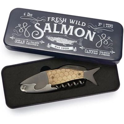 Balvi Wild Salmon Korkenzieher - Multifunktionswerkzeug Balvi Wild Salmon Korkenzieher - Multifunktionswerkzeug