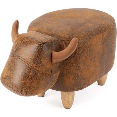 Tabouret en forme de vache en bois - Polyvalent - Publicité Tabouret en forme de vache en bois - Polyvalent - Publicité