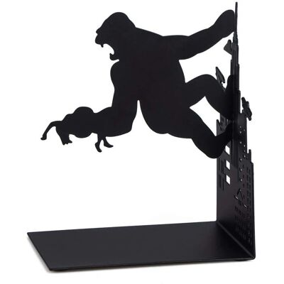 Balvi King Kong Schwarze Buchstütze - Buchstütze für Bücher und DVDs Balvi King Kong Schwarze Buchstütze - Buchstütze für Bücher und DVDs