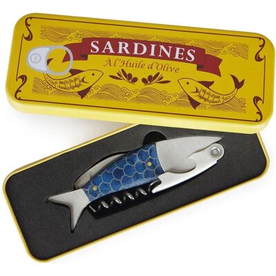 Balvi Sardinen - Mehrzweck Flaschenöffner - Grau Balvi Sardinen - Mehrzweck Flaschenöffner - Grau