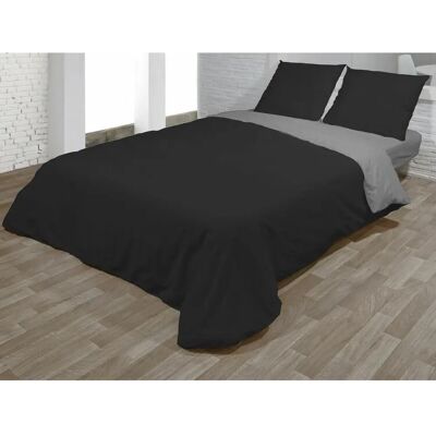 Hosteline VEGAS Black Double Duvet Cover Set - 3 Pieces Hosteline VEGAS Black Double Duvet Cover Set - 3 Pieces