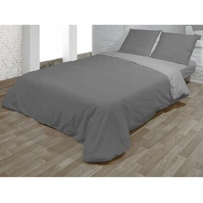 Hosteline VEGAS Grey King Size Reversible Duvet Cover Set - 3 Pieces Hosteline VEGAS Grey King Size Reversible Duvet Cover Set - 3 Pieces