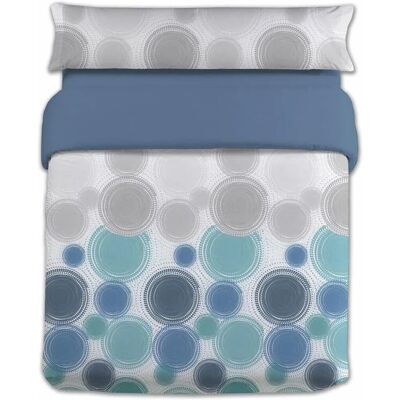 Hosteline SOTER Blue Single Duvet Cover Set - Bed 90cm Hosteline SOTER Blue Single Duvet Cover Set - Bed 90cm