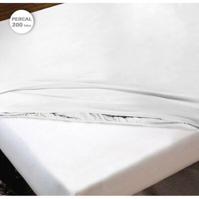 Hosteline IRIS PREMIUM White Super king - Fitted sheet Hosteline IRIS PREMIUM White Super king - Fitted sheet