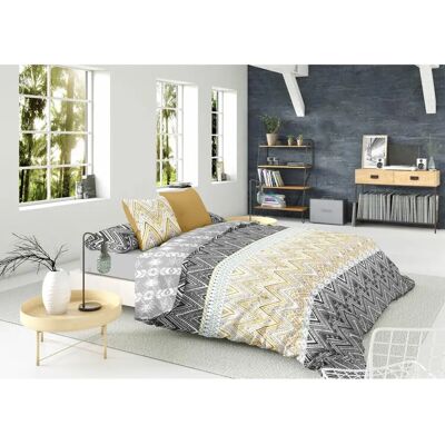 Funda nórdica Pierre Cardin Tristan Ocre - Para cama de 90cm Funda nórdica Pierre Cardin Tristan Ocre - Para cama de 90cm