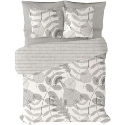Ensemble de housse de duvet Pierre Cardin Nestor Gris - Parure de couette Ensemble de housse de duvet Pierre Cardin Nestor Gris - Parure de couette